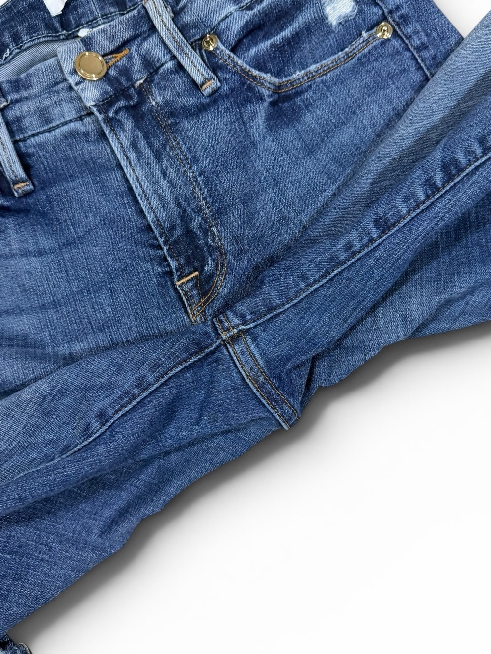 Good American Good Legs High Skinny Jeans Denim Blue 187 Size 2/26 Kardashian - Picture 6 of 9